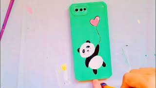 How i Paint my old phone case 🤔  Acrylic painting on phone case 🖌️🎨 [upl. by Chamberlin]