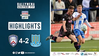 Match Highlights I Coleraine 42 Ballymena United [upl. by Riddle]