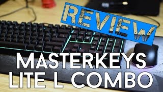 Cooler Master MasterKeys Lite L  Clavier  Souris pour 60€  ReviewUnboxing Review [upl. by Kalie325]