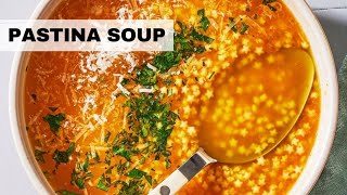 Pastina Soup Recipe  Italian Pastina Soup in 30 Minutes or Less [upl. by Minor]