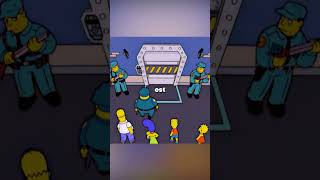 Quelquun chasse Homère 😱🥶 simpsons dessinanimé lessimpson [upl. by Doowrehs]