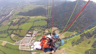 Mamatha Paragliding  Lenggries Brauneck Bergbahn [upl. by Repotsirhc]