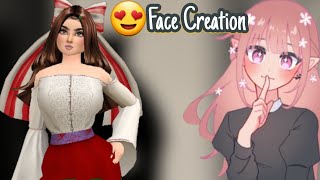 Female Face Creation Avakin Life  Avakin Life Female Face Idea 2024  avakinlife faceideaavakin [upl. by Datha]