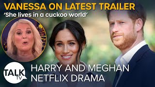 Vanessa Feltz breaks down latest bombshell Prince Harry and Meghan Markle Netflix trailer [upl. by Rotow579]