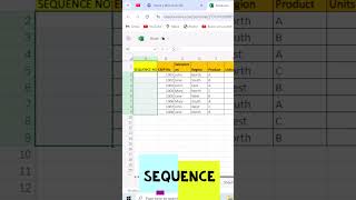 quotCreate Dynamic Number Sequences in Excel with SEQUENCEquot excelfunction [upl. by Zenger512]