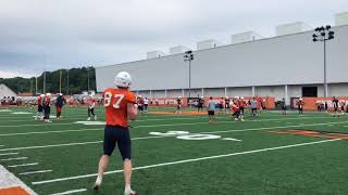 2019 Syracuse football camp Day 10 [upl. by Enneira301]