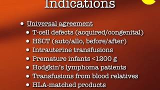 Why Do WeIrradiate Blood [upl. by Beedon203]