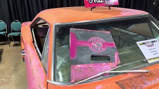 Rare 1969 Dodge Super Bee with special pink paint currently being restored [upl. by Margarita]