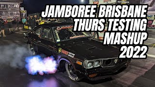 JAMBOREE THURSDAY TESTING MASHUP 2022 WILLOWBANK RACEWAY [upl. by Hakeber]