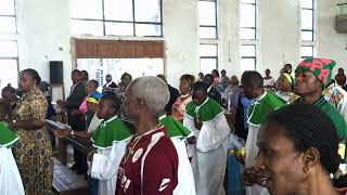 Shangwe Tuingiye wote na furah Par La Chorale Marie Consolatrice  St Augustin de Karavia [upl. by Ydne]