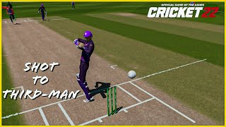 Dab Down To Third Man  CRICKET 22 [upl. by Naginnarb]