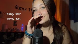 ASMR Lofi Whisper Rambles  Tea ☕️ mic scratching nail tapping mouth sounds [upl. by Finegan]