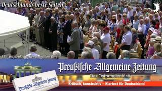 Ostdeutsche Landeshymnen und Deutschlandlied – Schloss Burg 2019 [upl. by Acinehs355]