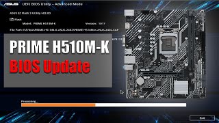 ASUS PRIME H510MK BIOS Update [upl. by Jecoa]