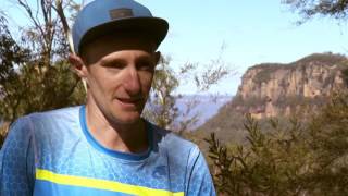 Scott Hawker Ultra Trail Australia 2016 [upl. by Suirtemed556]