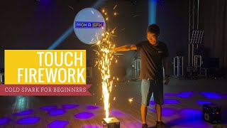 Cold Spark Machine Reviews  DJ Gear  Sparkular Fireworks Machine [upl. by Marquardt]