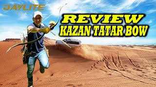 Daylite Archery  KAZAN  Tatar Bow review archery review sports [upl. by Anialem]