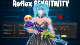 Reflex Best Sensitivity Controls amp 🔥  NO RECOIL Settings 🤯  BGMI Best Sensitivity [upl. by Cheslie]