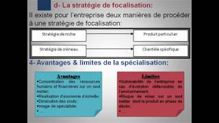 EOAE Chapitre 3 Les options stratégiques Partie 16 2èm BAC SE amp SGC [upl. by Quirk90]