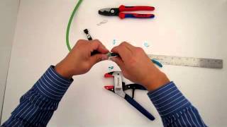 How to terminate a CAT6A RJ45 Industrial Ethernet Connector [upl. by Fidellas]