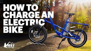 How to Charge an Electric Bike [upl. by Atteselrahc434]