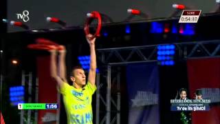 Ninja Warrior Türkiye Furkan Özkan Final [upl. by Elleahcim336]