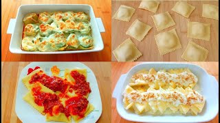 3 PRIMI PIATTI CHE DEVI PROVARE PER PASQUA  RICETTE PASTA FRESCA RIPIENA FATTA IN CASA [upl. by Kcirdled]