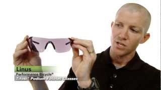 Tifosi Podium Fototec Sunglasses Review from Performance Bicycle [upl. by Daloris708]