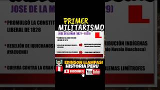 🇵🇪😱 ¿PRIMER MILITARISMO 2 historia peru republica divertido [upl. by Perrie]