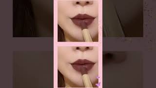 Brown shade lipstick tutorial laad dilerkharkiya anjaliraghavnewsong [upl. by Aidne955]