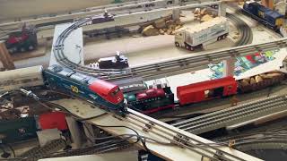 Carrera Slot Cars Vs Lionel Trains [upl. by Annavahs]