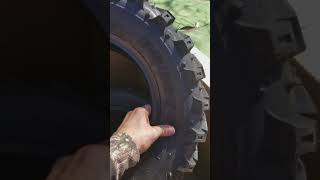 Deestone Mud Crusher atv tires reveiw [upl. by Doloritas]