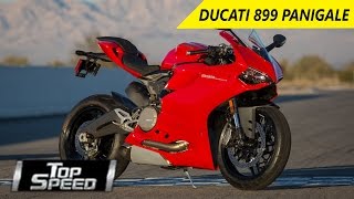 Ducati 899 Panigale  Review  Top Speed  Wheelspin [upl. by Veta621]