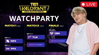 ดูแข่ง TEN Valorant Asia Invitational 2024 DAY 2  WATCHPARTY VALORANT [upl. by Avert]