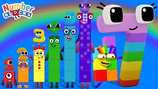 Numberblocks Balloons Alphabet Lore Tranform Eating Simulation The Floor Lava by Algodoo [upl. by Innis781]