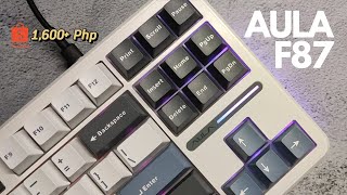 AULA F87  Budget Thocky Trimode TKL [upl. by Esma238]