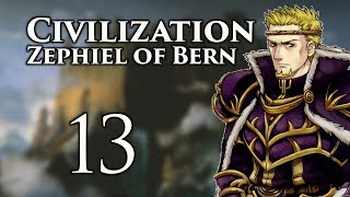 Part 13 Lets Play Civilization 5 Fire Emblem Mod Bern  quotThe Great War Beginsquot [upl. by Euqinu]