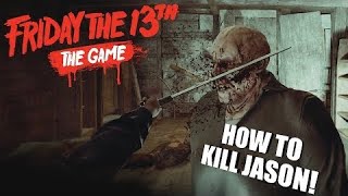 Friday the 13th Win 28 Finding Jasons Shack and KILLING him [upl. by Deden]