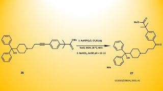 Fexofenadina antialérgico síntesis [upl. by Ltsyrk]