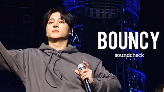 【ATEEZ 에이티즈】240127 soundcheck BOUNCY  우영 직캠 Wooyoung Focus [upl. by Anamuj]