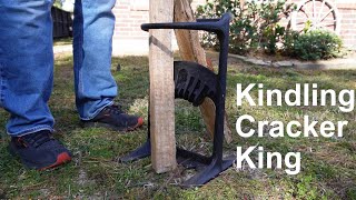 Kindling Cracker King  Firewood Splitter  Fast way to make kindling [upl. by Mcnelly]