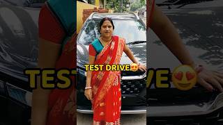 New Car Ka Test Drive😍😍 shorts vlog minivlog car trending [upl. by Kaylyn]