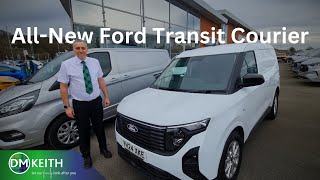 Everything You Need to Know About the AllNew Ford Transit Courier [upl. by Ahseenyt]