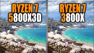 5800X3D vs 3800X Benchmarks – 15 Tests 🔥  Tested 15 Games and Applications [upl. by Kjersti]