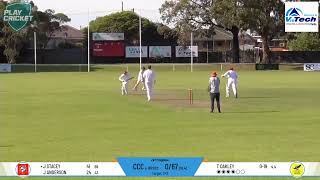 Round 4 vs Waurn Ponds Deakin 2nd XI Highlights [upl. by Ydnamron]