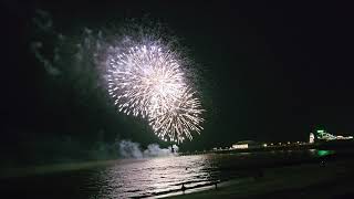 4 November 2023 Clacton on sea Essex pier fireworks Weekend display event [upl. by Inal526]