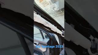 Kia Sportage 2023 dash cam install [upl. by Newnorb]