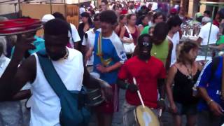 Brazilian street music in San Telmo [upl. by Ekaterina]