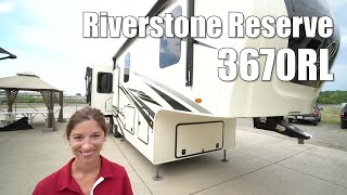 2021 Forest River RVRiverstone Reserve3670RL [upl. by Herwin]