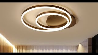 Top 5 modernas luces de techo led para sala de estar [upl. by Notkcorb406]